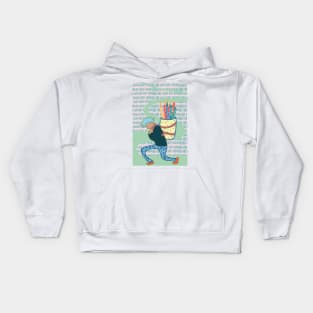 Ten of Wands Kids Hoodie